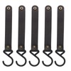 15Pcs Leather S Hooks High Strength Multifunctional Portable S Hangers