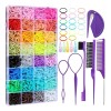 2000 Pc Mini Ligas Para El Cabello Y Pinzas Niñas