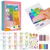 DIY Rainbow Scratch Art Set, Creative Rainbow Scratch Painting, Piece
