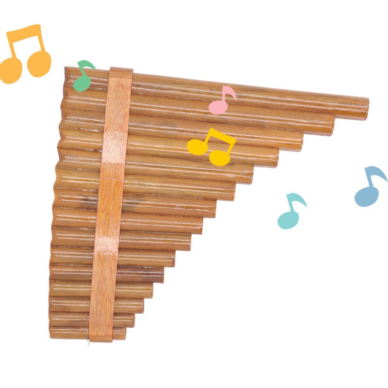 Musical Professional Panpipe Pan Flute 15 Pipes G Key Musical
