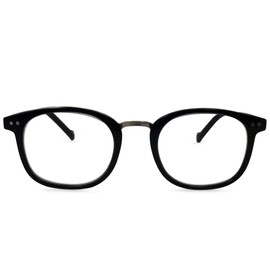 In Style Eyes Modern Reading Glasses, Classic Oval Style, Black, 3.0x