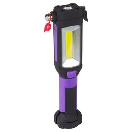 9-in-1 Emergency Auto Tool with Flashlight (4-Pack) (Purple)