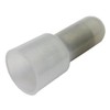 50 x Large Closed End Connectors Clear Nylon Insulation Wire