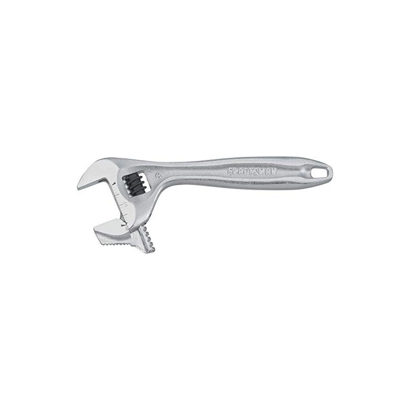CRAFTSMAN Adjustable Wrench, 6-Inch Reversible Jaw (CMMT82336)