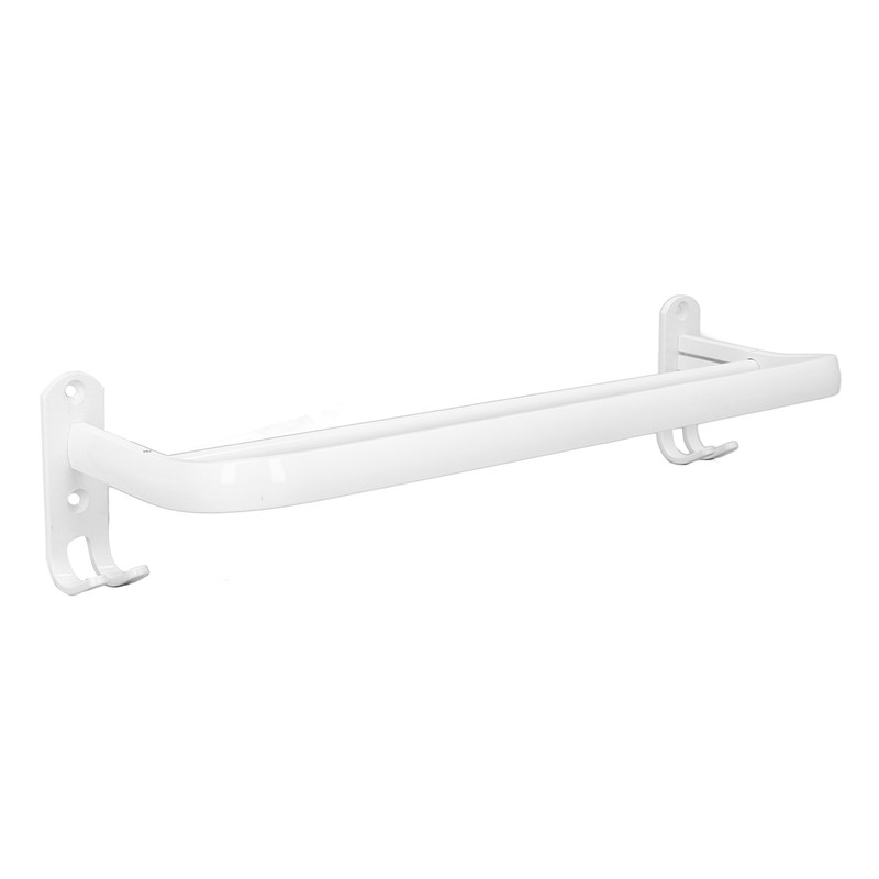 Double Rod Towel Rack Space Aluminum Rustproof Double Towel Bar