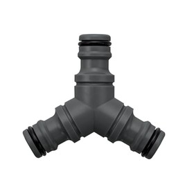 Takagi G062CG Hose Joint Triple Joint Nipple, Charcoal Gray, Connects 3 Connectors