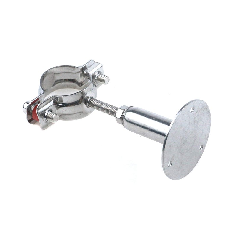 Quluxe 2 Pcs Stainless Steel Wall Mount Ceiling Mount Pipe