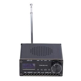 DSP Radio Receiver Full Band DSP FM AM Si4732 Portable USB Port Rechargeable with Antenna