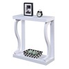 Convenience Concepts Newport Gramercy Console Table, White