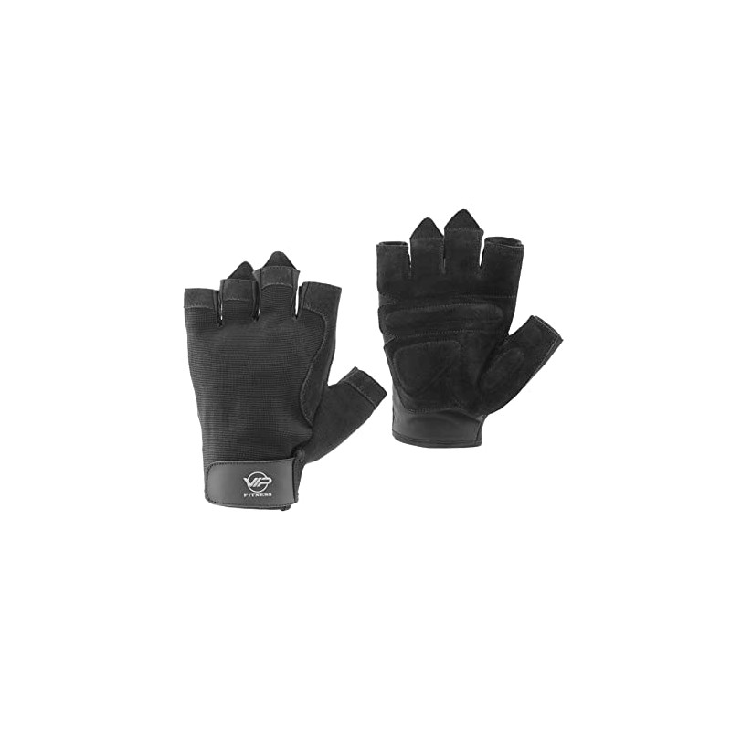 VIP Levo Mens Womens Leather Breathable Weight Lifting Gym Training