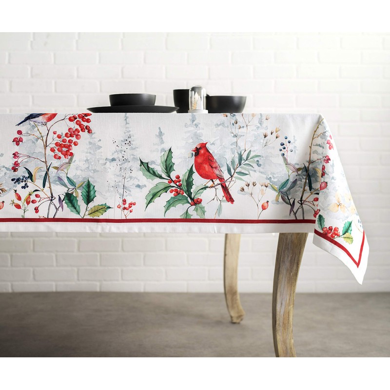 Maison d' Hermine Morzine 100% Cotton Tablecloth Kitchen Dining Table