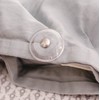 Pinion Pins Clear Magnetic Duvet Clips with Magnetic Key for