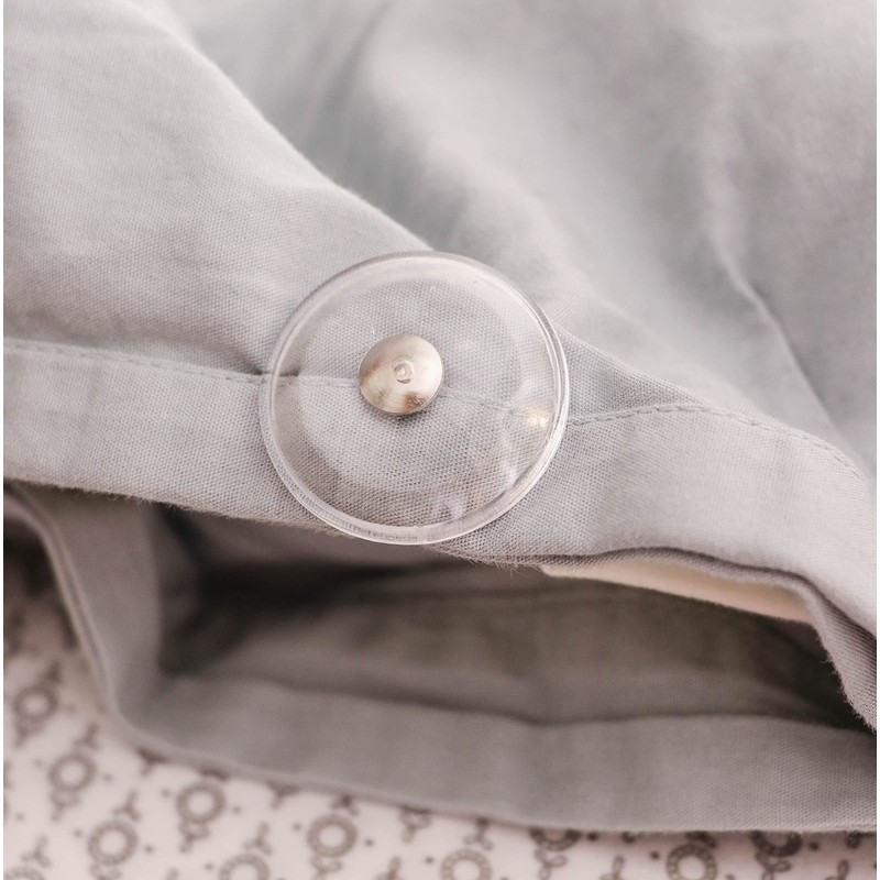 Pinion Pins Clear Magnetic Duvet Clips with Magnetic Key for