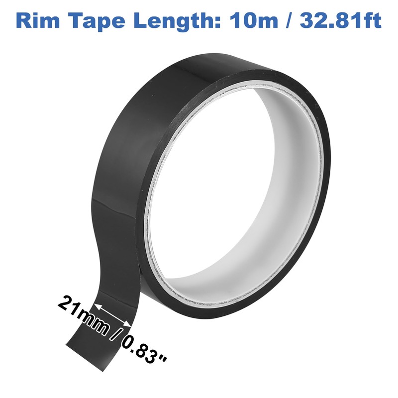 X AUTOHAUX Bicycle Rim Tape Tubeless 21 mm Width 10