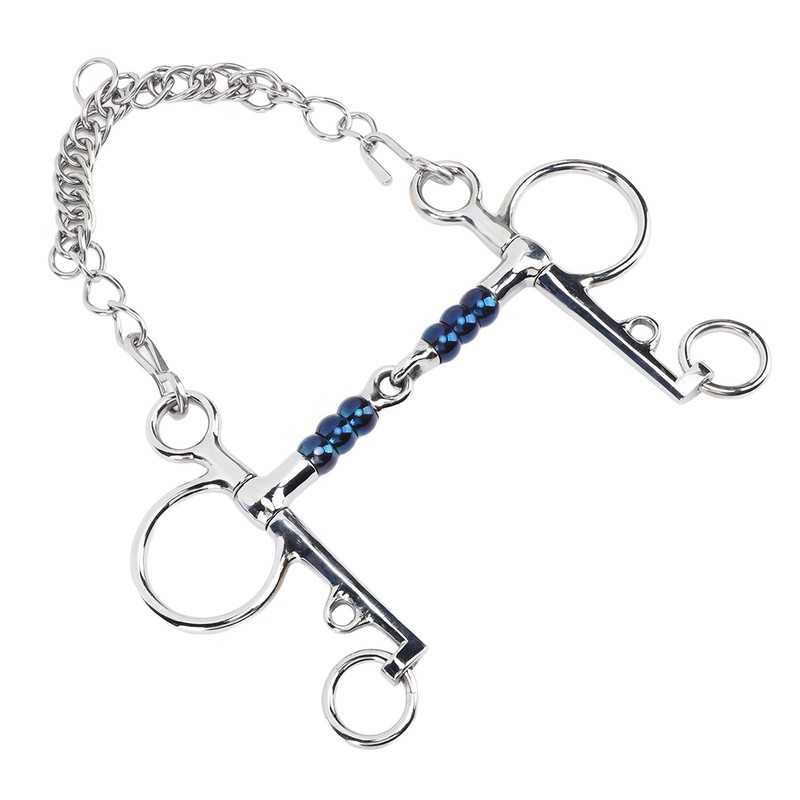 Horse Mouth Bit 125mm Stainless Steel Horse Snaffle Bit for