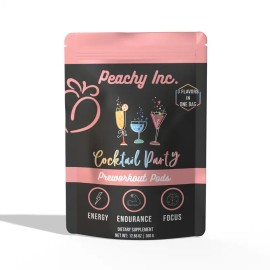 Pre Workout Pods Supplement Cocktail Flavor, Single Serve Energy Drink Mix Pods for Fitness and Training Support