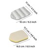 Replacement Scrubber Pads for Tub and Tile Brush, Includes 2