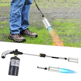 unbrand Portable Propane Torch Weed Burner Ice Snow Melter Outdoor Flame Thrower