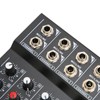 10 Channel Mixer Low Noise Stereo Line Mixer with 2