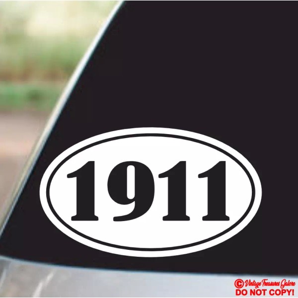 Oracal 1911 VINYL DECAL STICKER CAR WINDOW BUMPER 2ND AMENDMENT