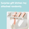SDADI Mother's Helper Adjustable Height Plastic Kitchen Step Stool for