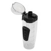 Fruit Infuser Water Bottle Anti Slip Grip Flip Top Lid