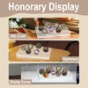 Boloyo Acrylic Challenge Coin Display Stand, Clear 6x4 inch 5