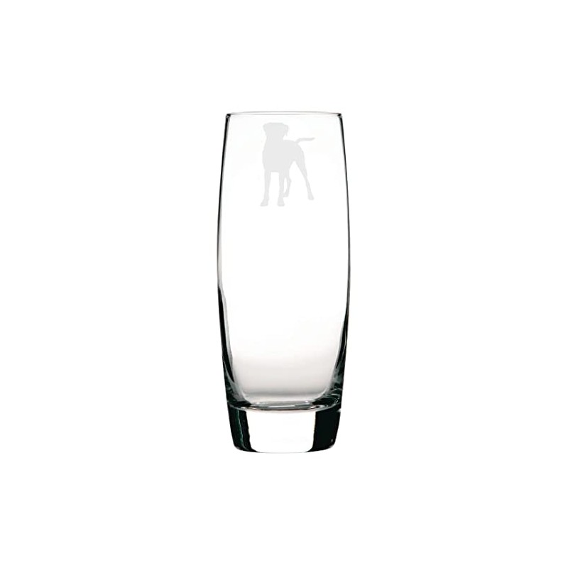 Boxer Engraved Hi-Ball Glass, Dog Gift for Women, Gift for