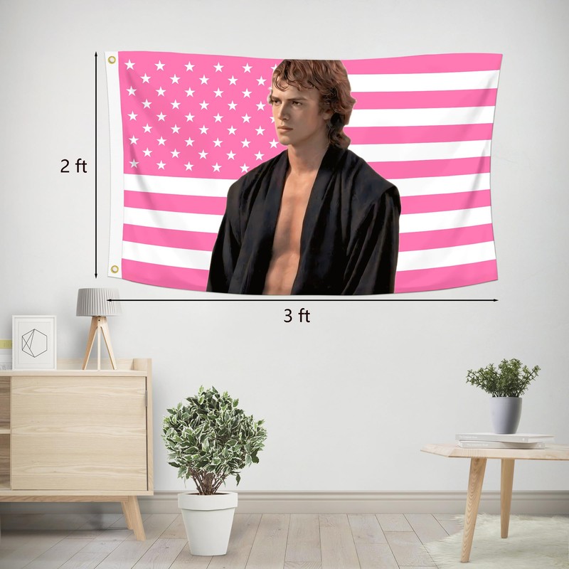 Shmbada 2x3 Ft Hayden Decorative Christensen Flag Double Stitched with
