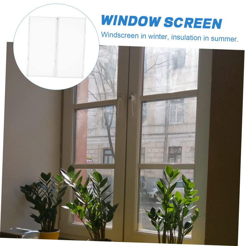 OSALADI Window Insulation Film Heat Blocking Film for Winter Excluder