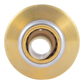 SharkBite 1-1/2 Inch x 1/2 Inch CTS Fitting Reducer, Push to Connect Brass Plumbing Fitting, PEX Pipe, Copper, CPVC, PE-RT, HDPE, UXL124116