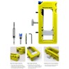 Door Hinge Jig, Adjustable Self Clamping Door Hinge Jig, 3‑5in