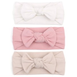 BIANHUAN Baby Hair Band, Headband for Kids, Baby Ribbon, Girls, Hair Accessories, Baby Kids, Newborn, Hair Band, 3-Piece Set, Present, Hair Ornament, Children, Hinamatsuri, Photography, Beginning