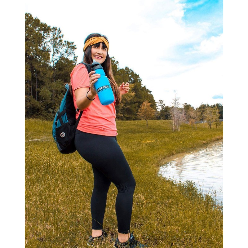 Sawyer Products SP140 Personal Water Bottle Filter, 34-Ounce,Blue