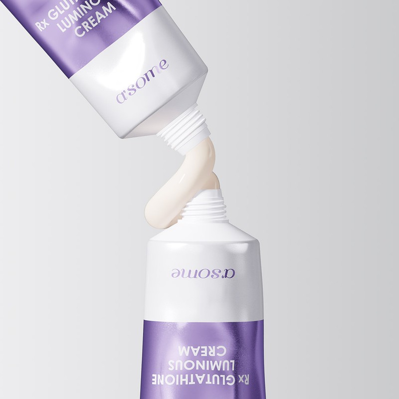 A.SOME Glutathione Luminous Whitening Cream 100ml 2pcs Blemish staining nourishing