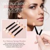 GZSYWZ 25 PCS Sponge Eyeshadow Applicators - Disposable Dual Sided
