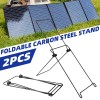 KEPEAK Solar Panel Foldable Mounting Bracket Adjustable Durable Portable Support