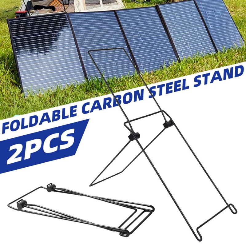 KEPEAK Solar Panel Foldable Mounting Bracket Adjustable Durable Portable Support