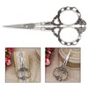 Gearmax Antique Sewing Scissors Stainless Steel Cross Stitch Sewing Scissors