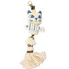 [deaizaka.biz] Bag Charm Cat Wrap Tassel Tassel with Tassel Decoration