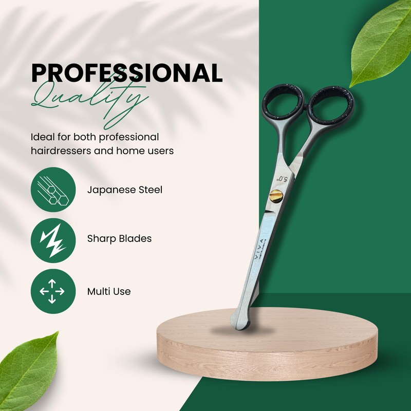 Professional 5 Inch Safety Hair Scissors Beard Moushtache Children's Pet