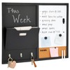 Juvale White Board Message Command Center & Wall Organizer -