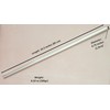 Stainless Aluminum Rolling Pin 33.5 inch (85 cm)