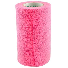 Cohesive Flexible Bandage Wrap, 4" x 5 Yards – Self-Adherent, Breathable & Stretchable Wrap for Wound Care & Support