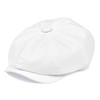 BOTVELA Men's Newsboy Flat Cap 100% Cotton Gatsby Ivy Golf