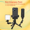 Zeadio Metal Camera Mini Tripod, Adjustable Heights Desktop Vlog Tripod
