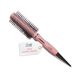 Hair Brush for Women (Radial Hairbrush - Pink)