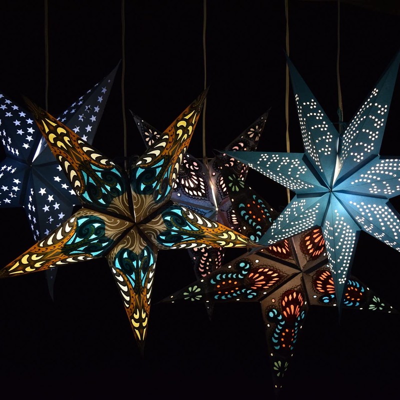 Hometown Evolution S271 Obsession Paper Star Light44; Blue