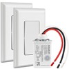Suraielec Wireless Light Switch and Receiver Kit, 15A High Power,