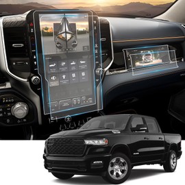 2026 Ram 1500 Tungsten Screen Protector for 2025 2026 Ram 1500 2500 3500 (Laramie/Rebel/Limited/Limited Longhorn/Tungsten) 14.4" Touchscreen Cover Screen Saver Ram Rho 2026 Accessories Nano Film 2Pack